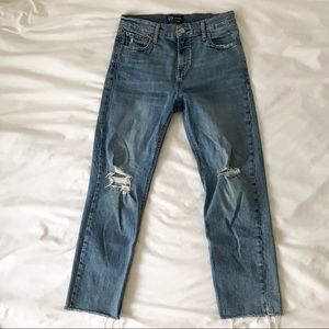 Gap Blue Straight Leg Jeans